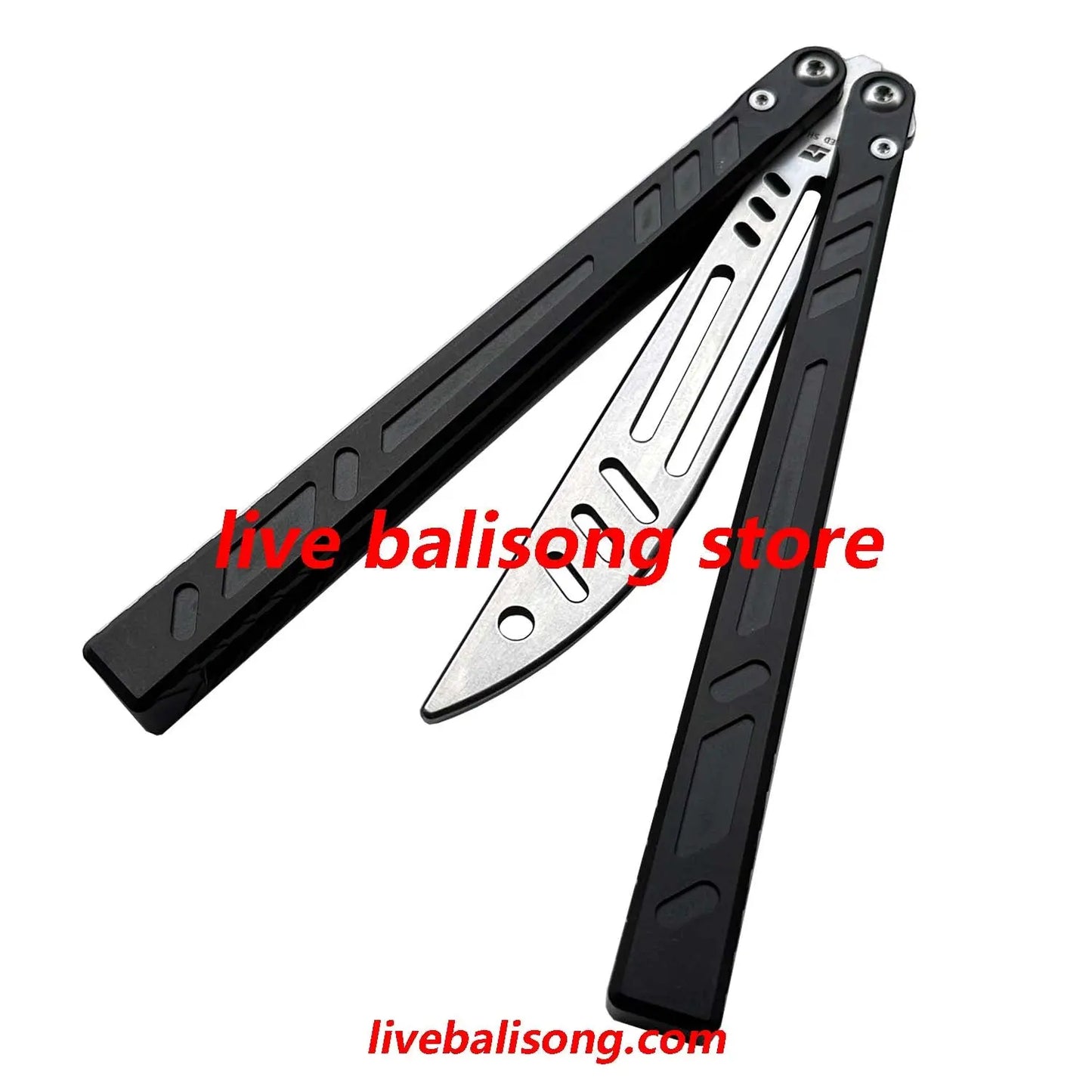 ARMED SHARK 7075 Aluminum Barebones Balisong Trainer Clone livebalisong