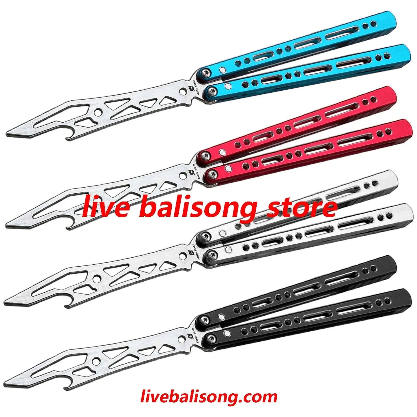 ARMED SHARK Barracuda Balisong Trainer Clone livebalisong