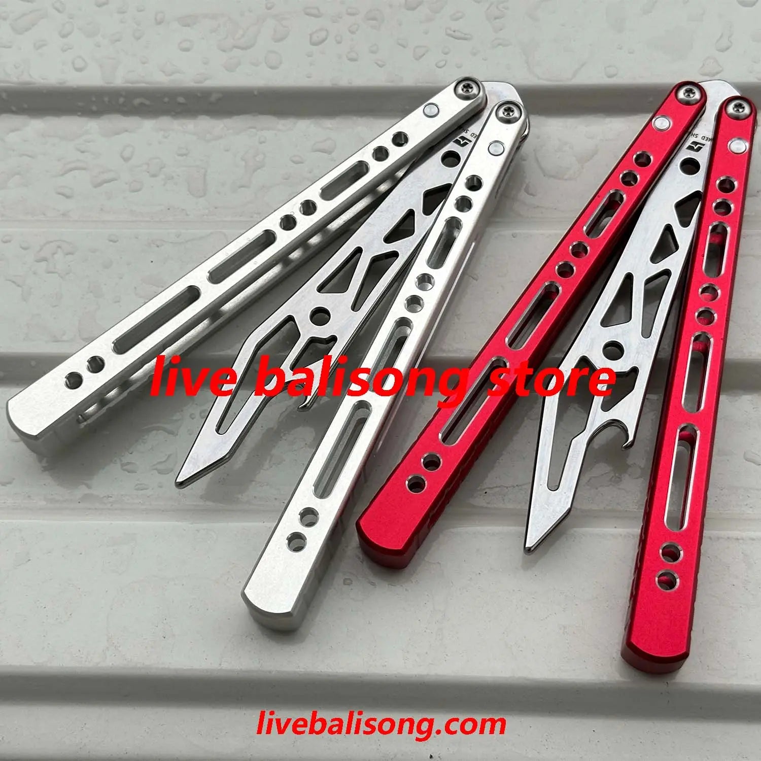 ARMED SHARK Barracuda Balisong Trainer Clone livebalisong