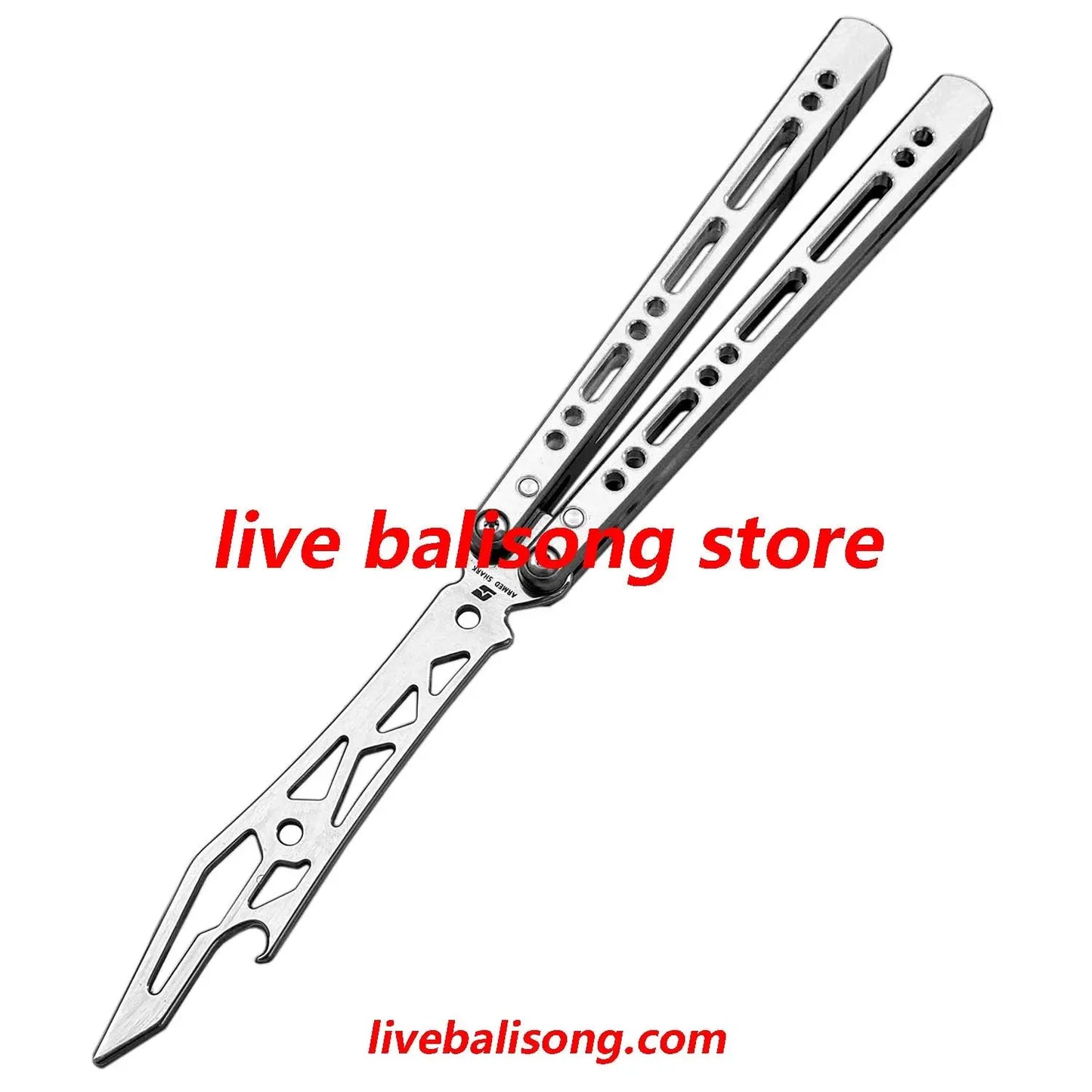 ARMED SHARK Barracuda Balisong Trainer Clone livebalisong