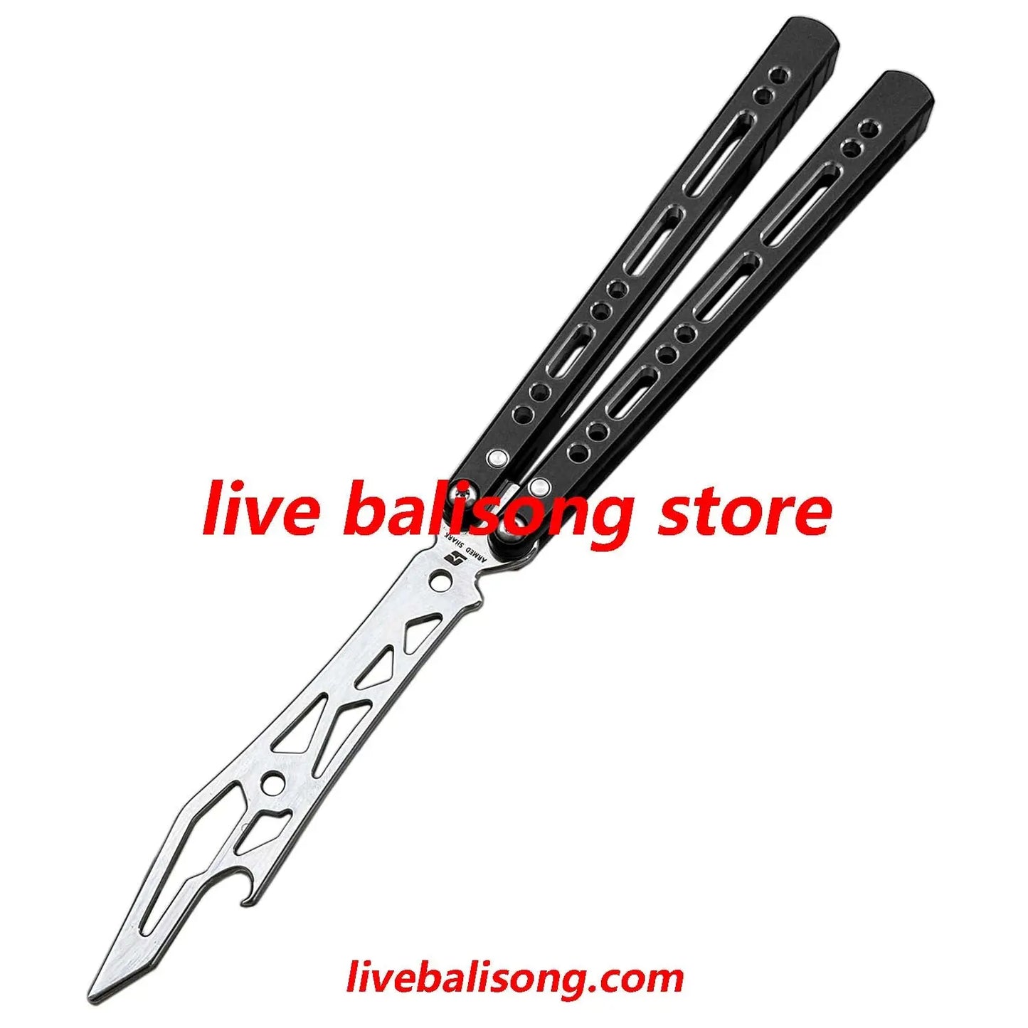 ARMED SHARK Barracuda Balisong Trainer Clone livebalisong