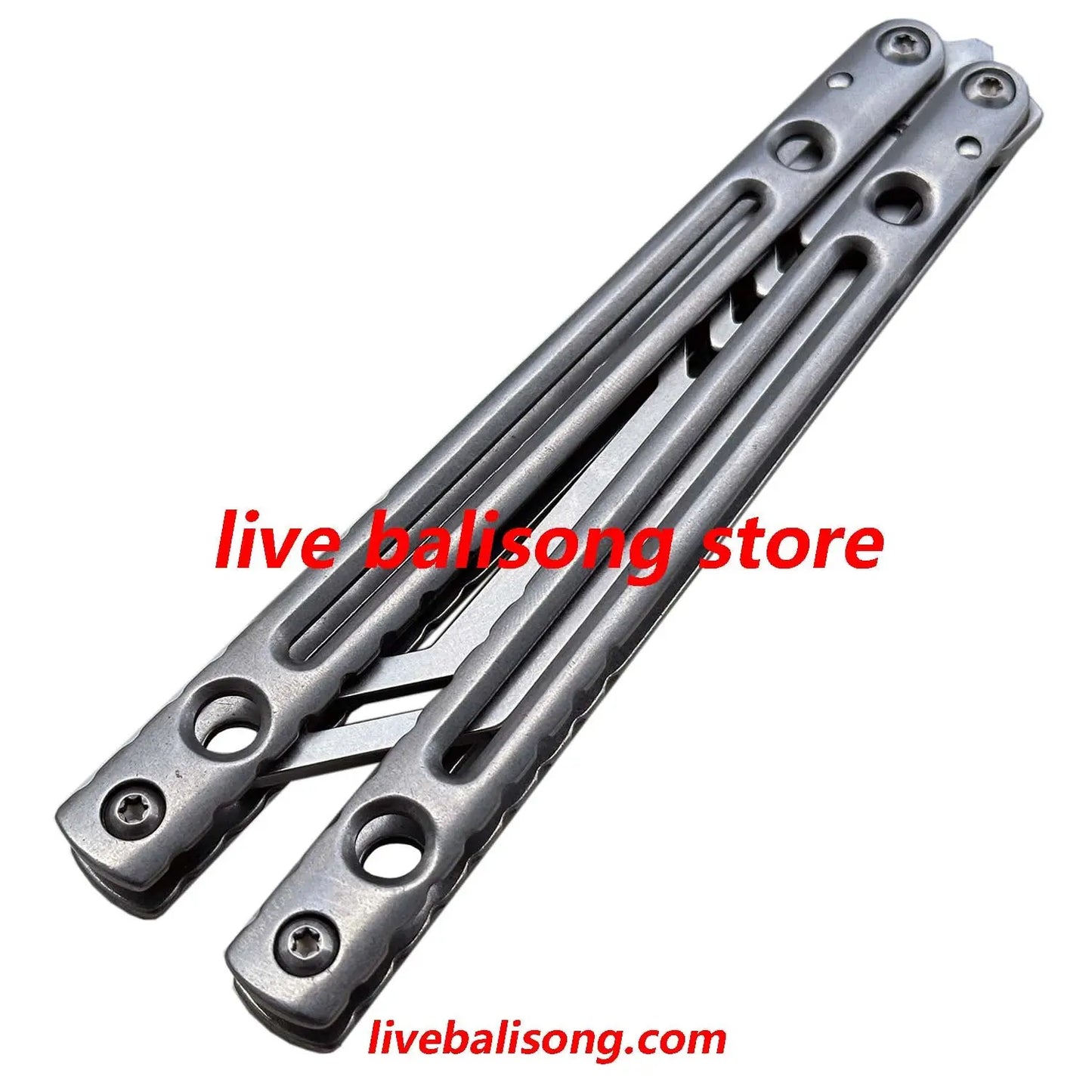 ARMED SHARK Danger Wanderer Balisong Trainer Bushings System Stainless steel Handle livebalisong