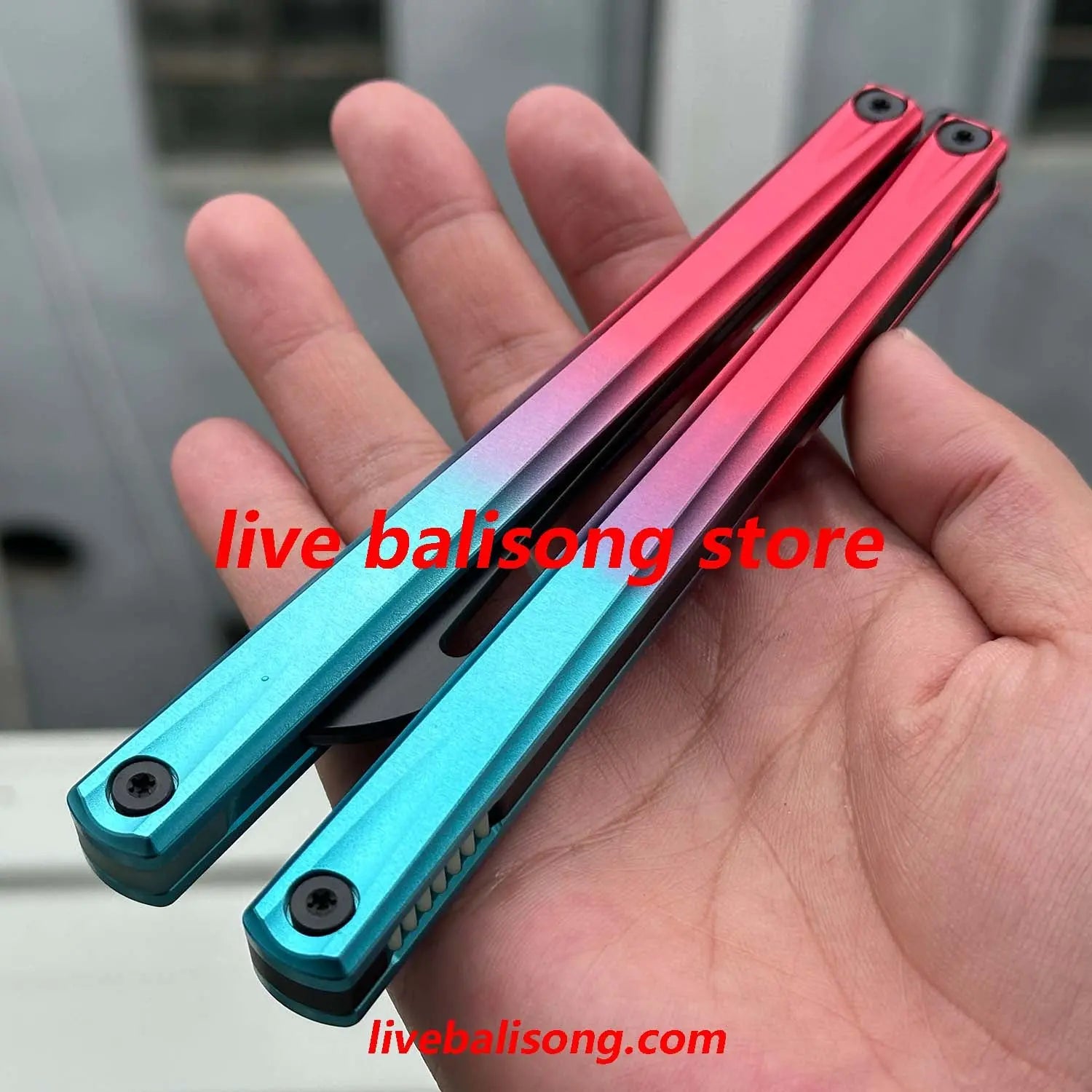 ARMED SHARK Eureka Balisong Trainer 7075 Aluminum livebalisong