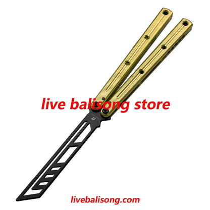 ARMED SHARK Kraken V3 (Krake Raken) Balisong Trainer Clone livebalisong