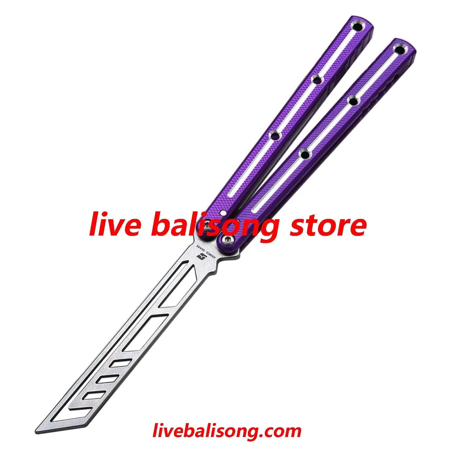 ARMED SHARK Kraken V3 (Krake Raken) Balisong Trainer Clone livebalisong