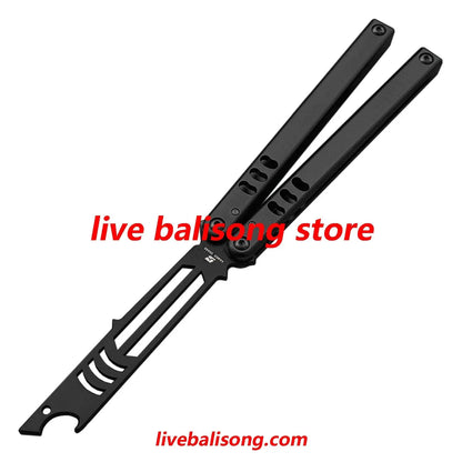 ARMED SHARK Mako V5 Clone Bottle Opener Balisong Trainer Bushings system livebalisong