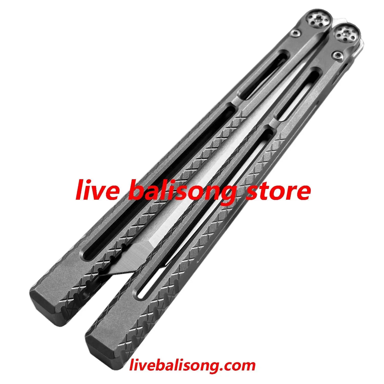 BaliX Telesto Balisong Clone Titanium Handle livebalisong