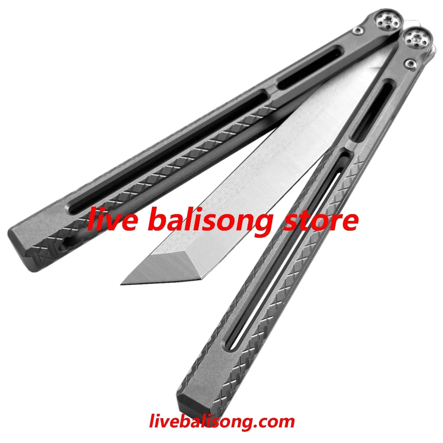 BaliX Telesto Balisong Clone Titanium Handle livebalisong