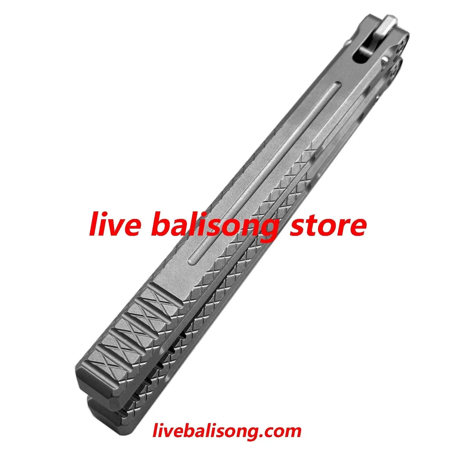 BaliX Telesto Balisong Clone Titanium Handle livebalisong