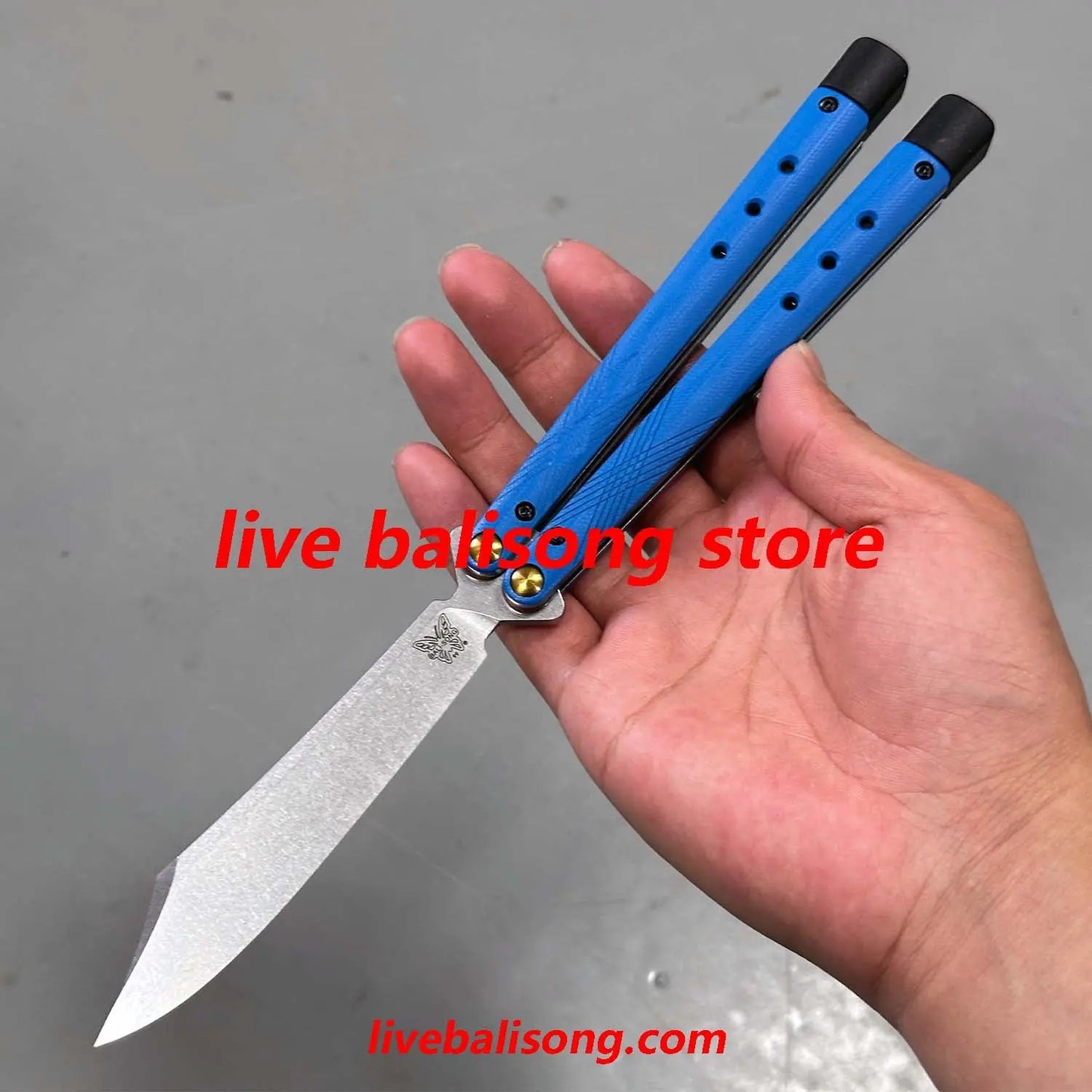 Baliplus Benchmade 99 (BM99) Necron Balisong Clone livebalisong