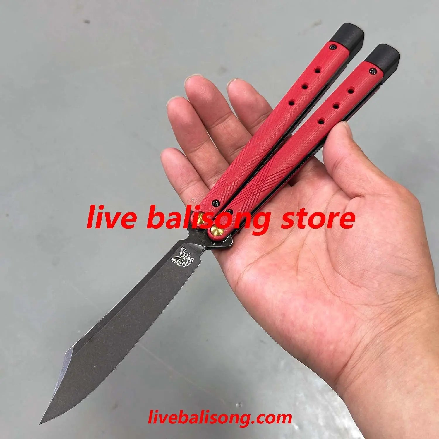 Baliplus Benchmade 99 (BM99) Necron Balisong Clone livebalisong