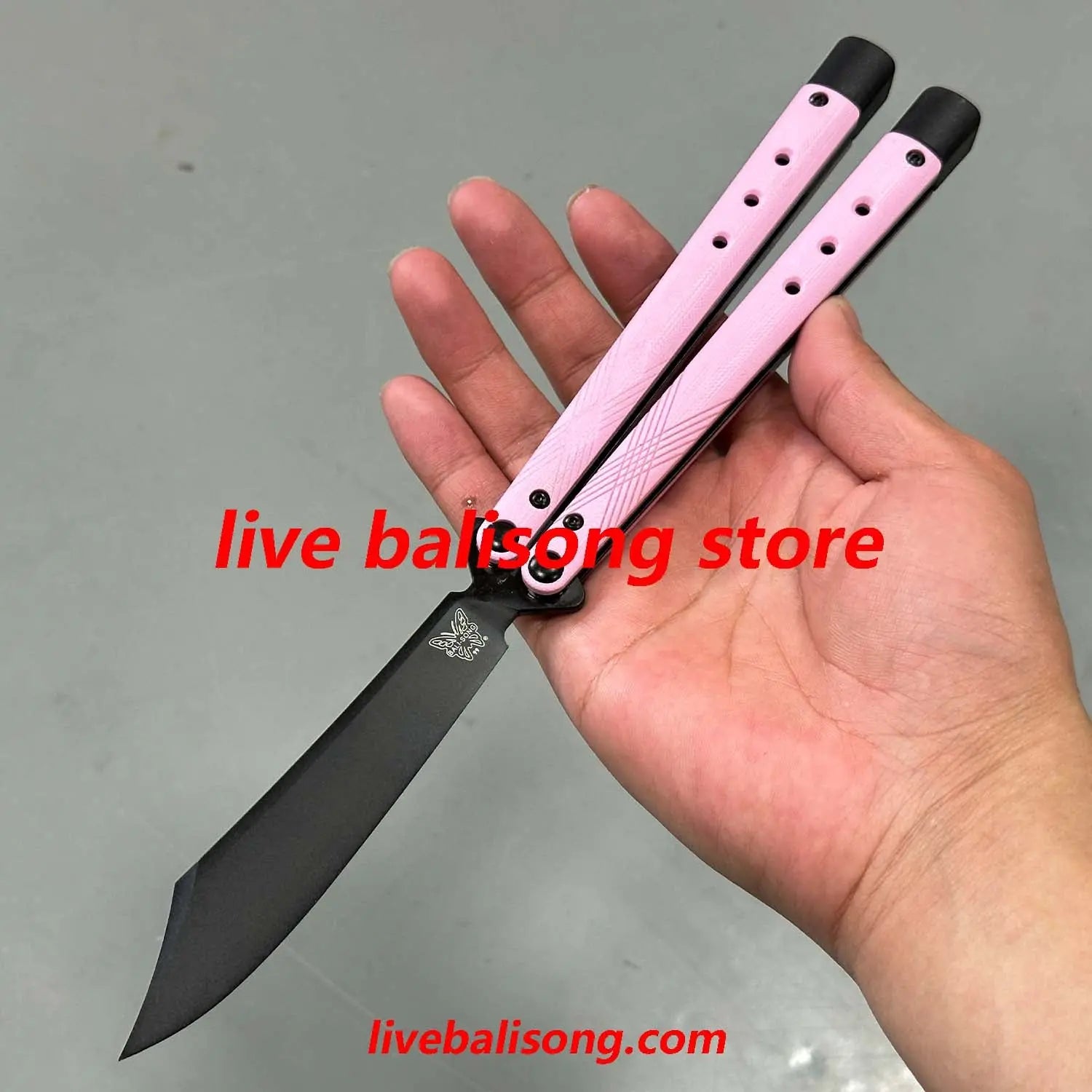 Baliplus Benchmade 99 (BM99) Necron Balisong Clone livebalisong