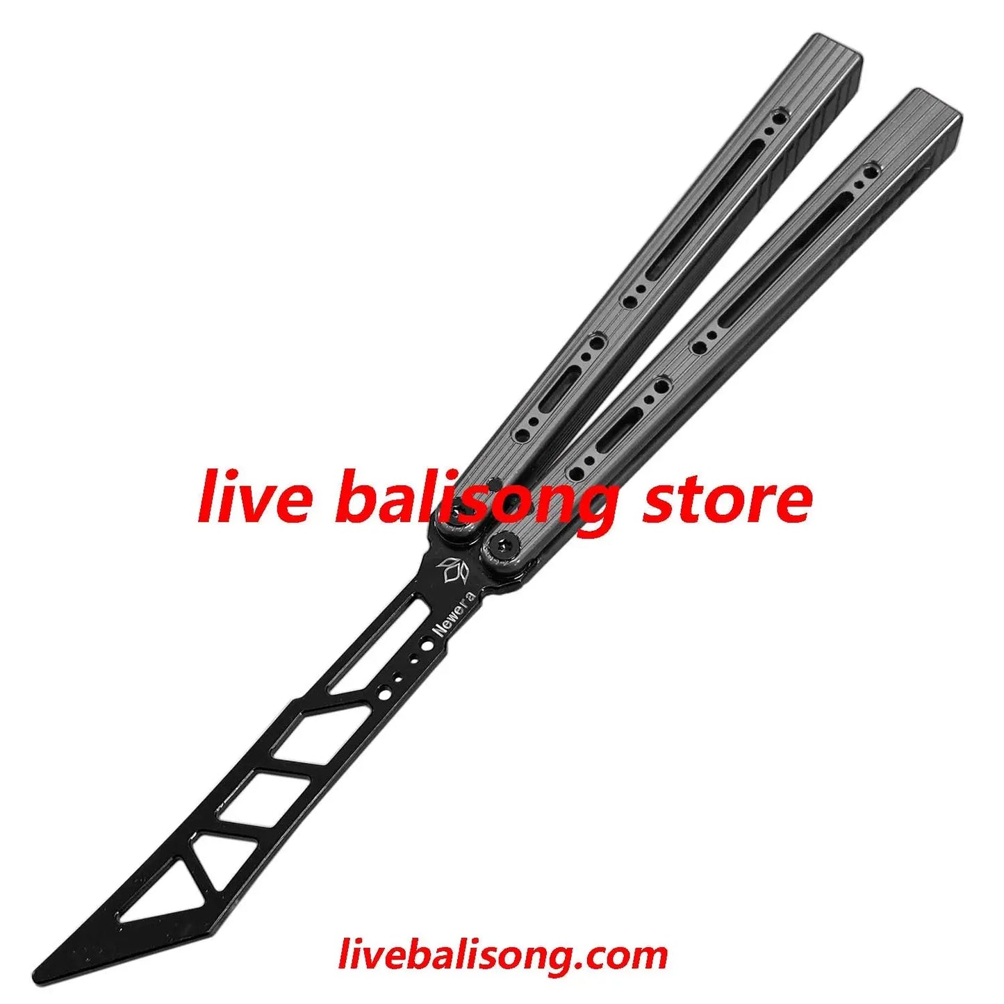 Newera Sunshine Original Balisong 7075 Aluminum Handle Bushing System livebalisong