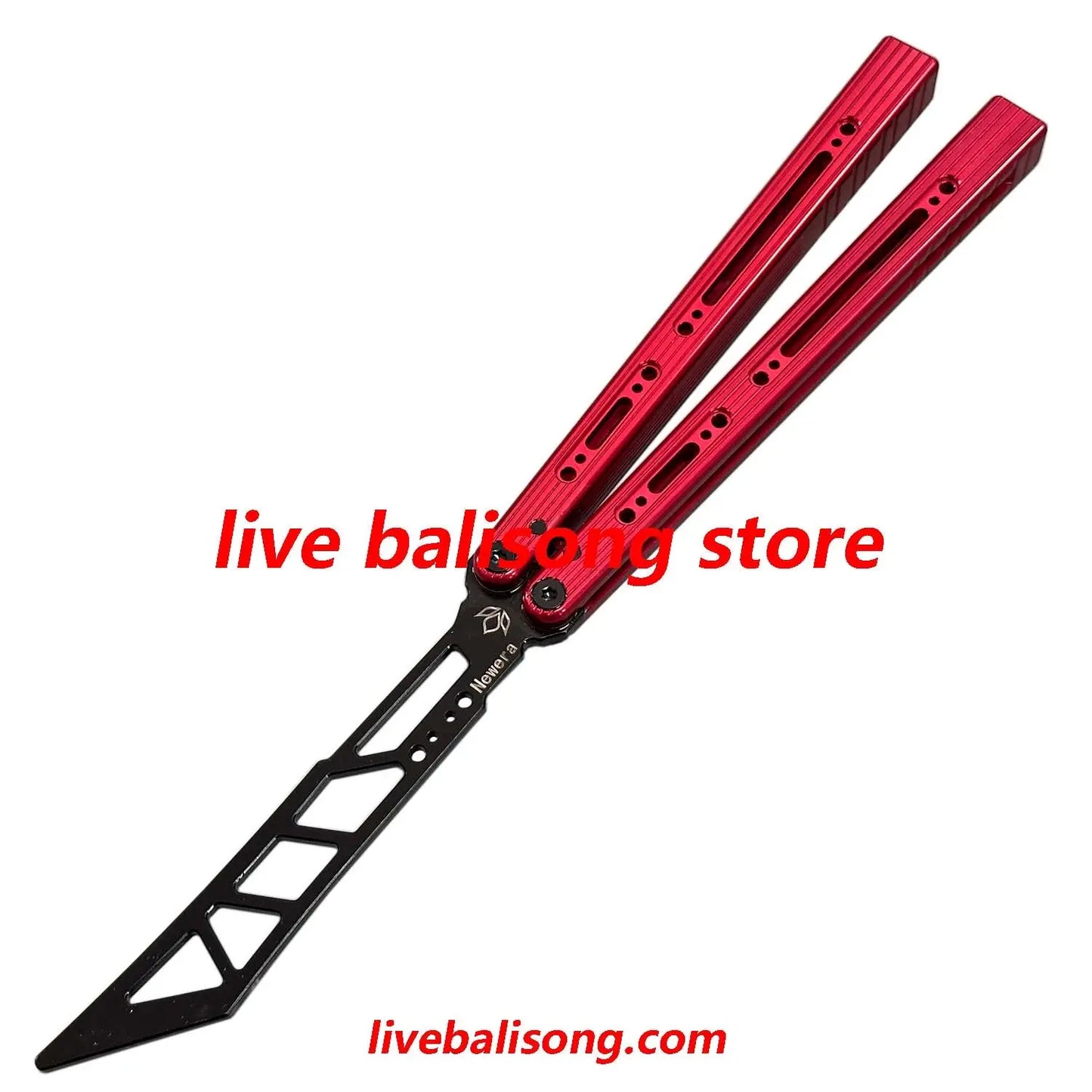 Newera Sunshine Original Balisong 7075 Aluminum Handle Bushing System livebalisong