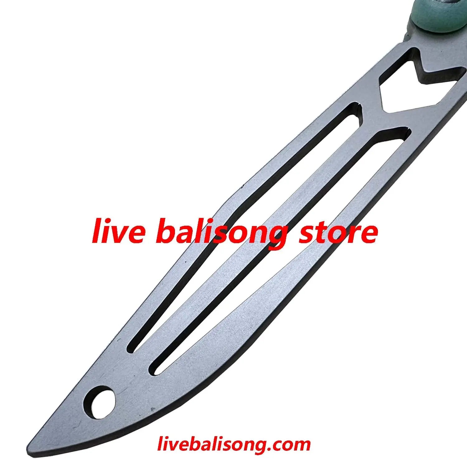 TOUCH TIMES Hairtail Balisong Trainer G10 Handle Bushings System livebalisong