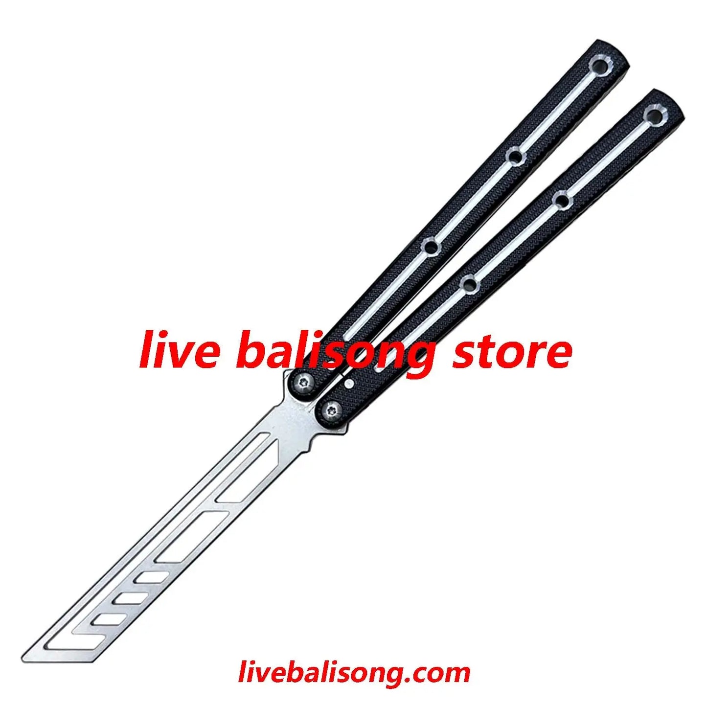 TOUCH TIMES Kraken V3 Balisong Trainer Clone 6061 Aluminum Handle livebalisong