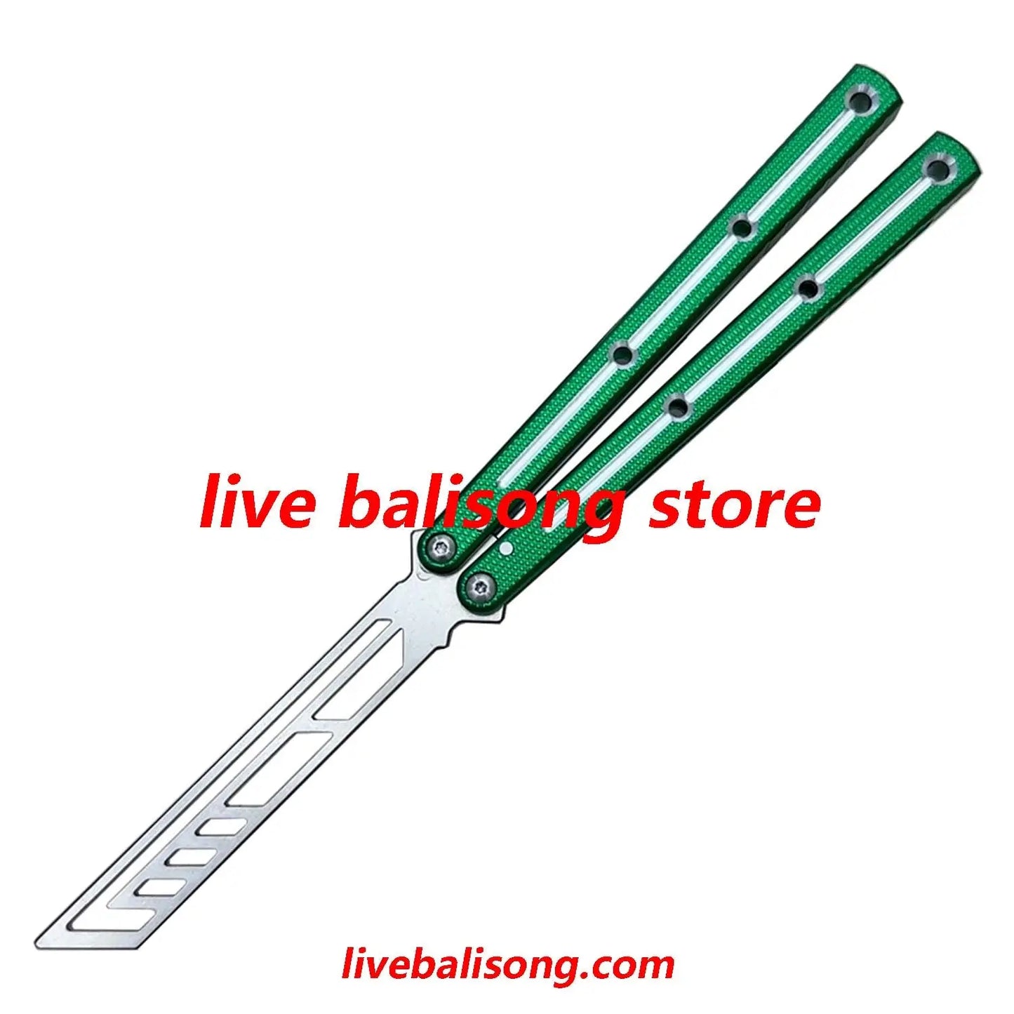 TOUCH TIMES Kraken V3 Balisong Trainer Clone 6061 Aluminum Handle livebalisong