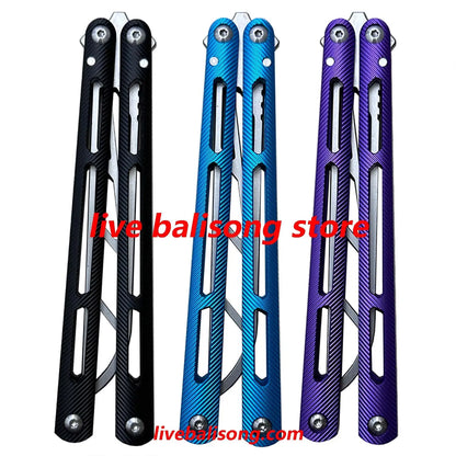 TOUCH TIMES Tsunami Balisong TrainerClone 7075 Aluminum Handle livebalisong