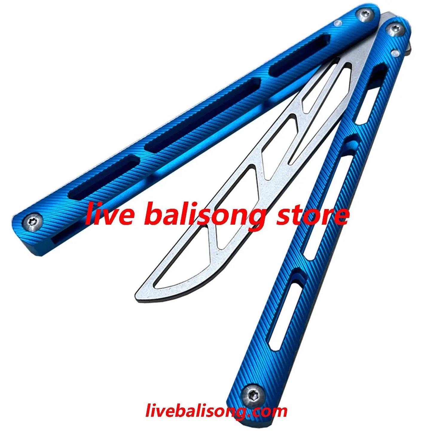 TOUCH TIMES Tsunami Balisong TrainerClone 7075 Aluminum Handle livebalisong