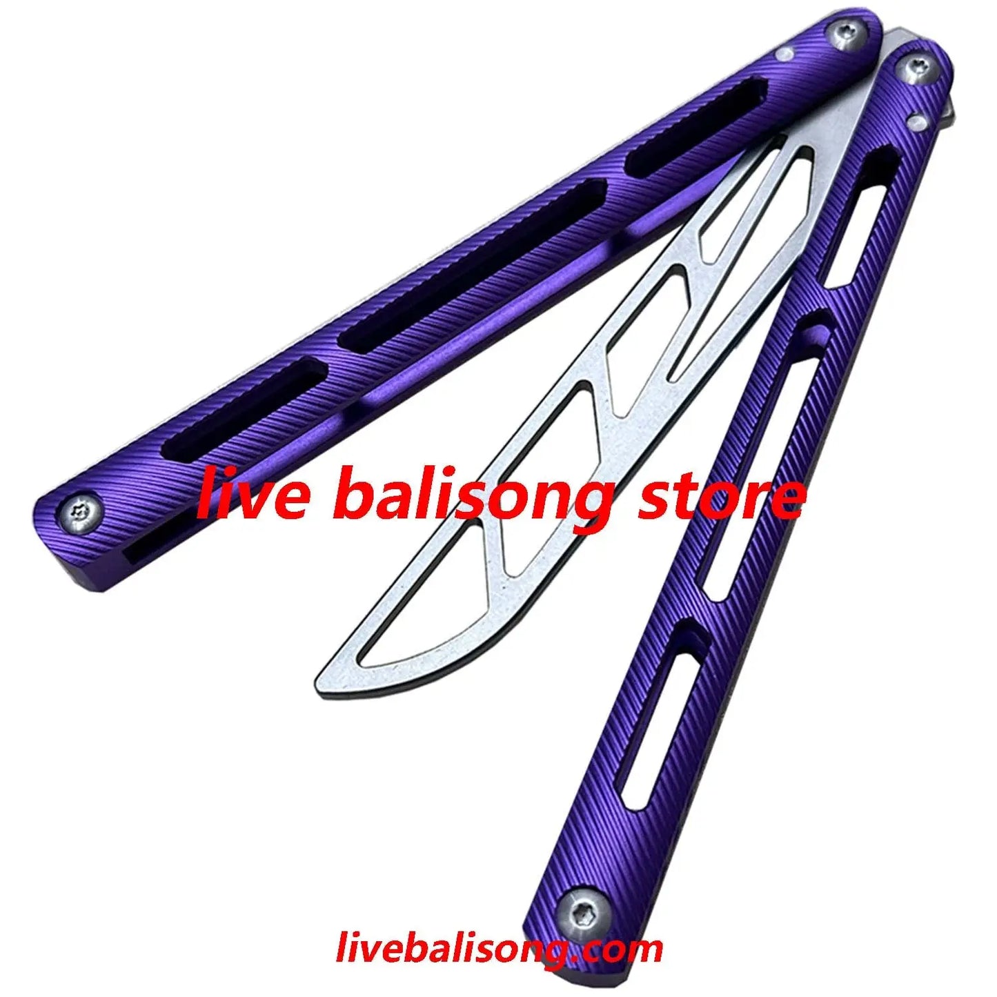 TOUCH TIMES Tsunami Balisong TrainerClone 7075 Aluminum Handle livebalisong