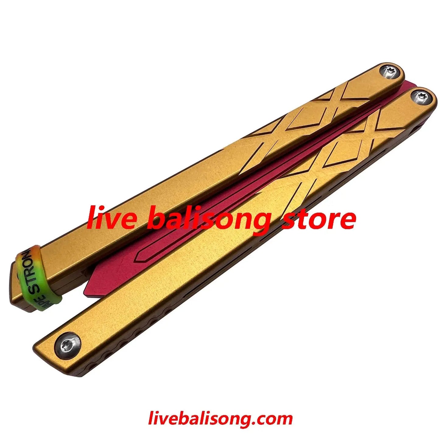 Yuppie Swordfish Balisong Trainer Clone 7075 Aluminum livebalisong