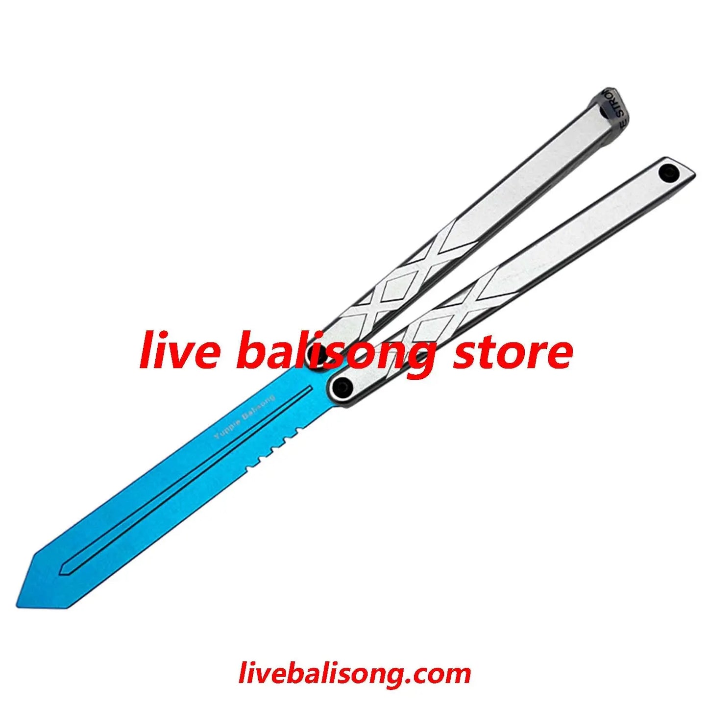 Yuppie Swordfish Balisong Trainer Clone 7075 Aluminum livebalisong